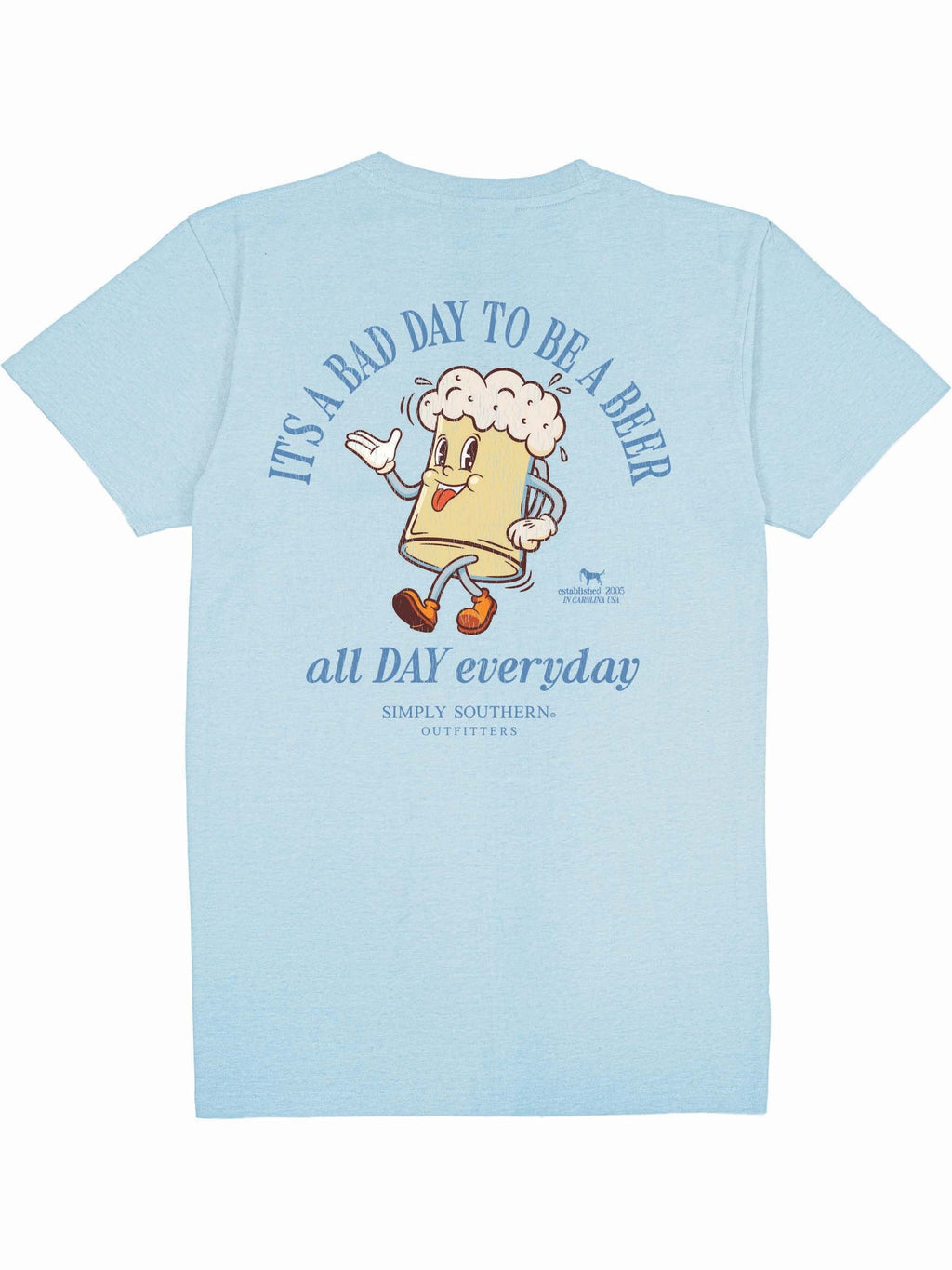 Simply Southern Merican Dude Drink Ice - Adult & Kids T-Shirts, Sweatshirts & Hoodies apparel design preview 2