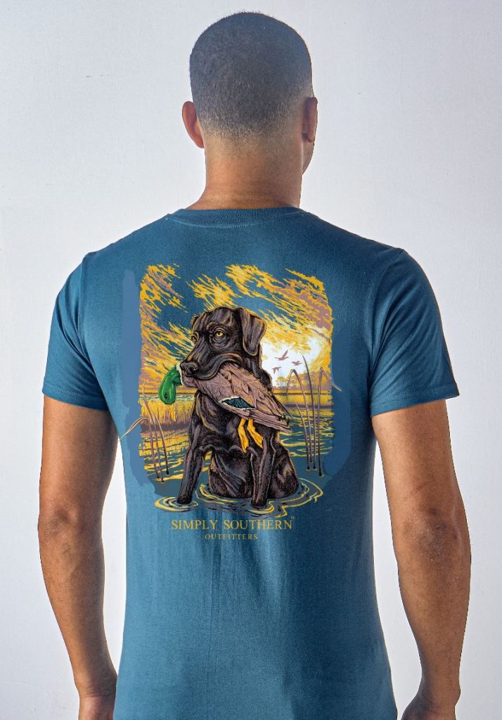 Simply Southern Duck Dog Comet - Adult & Kids T-Shirts, Sweatshirts & Hoodies apparel design preview 1