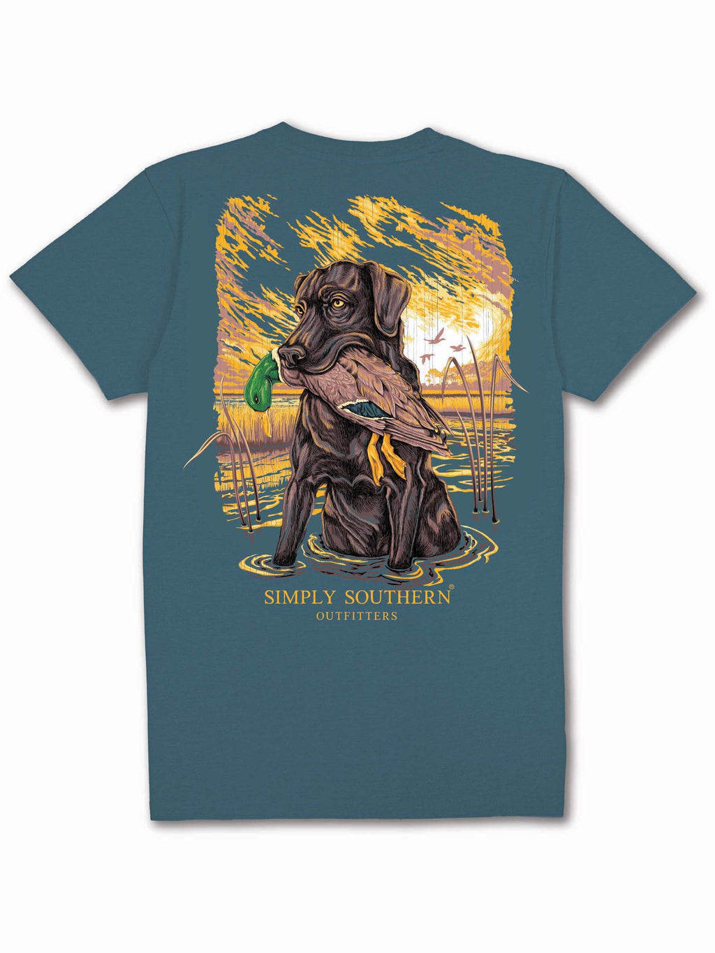 Simply Southern Duck Dog Comet - Adult & Kids T-Shirts, Sweatshirts & Hoodies apparel design preview 2