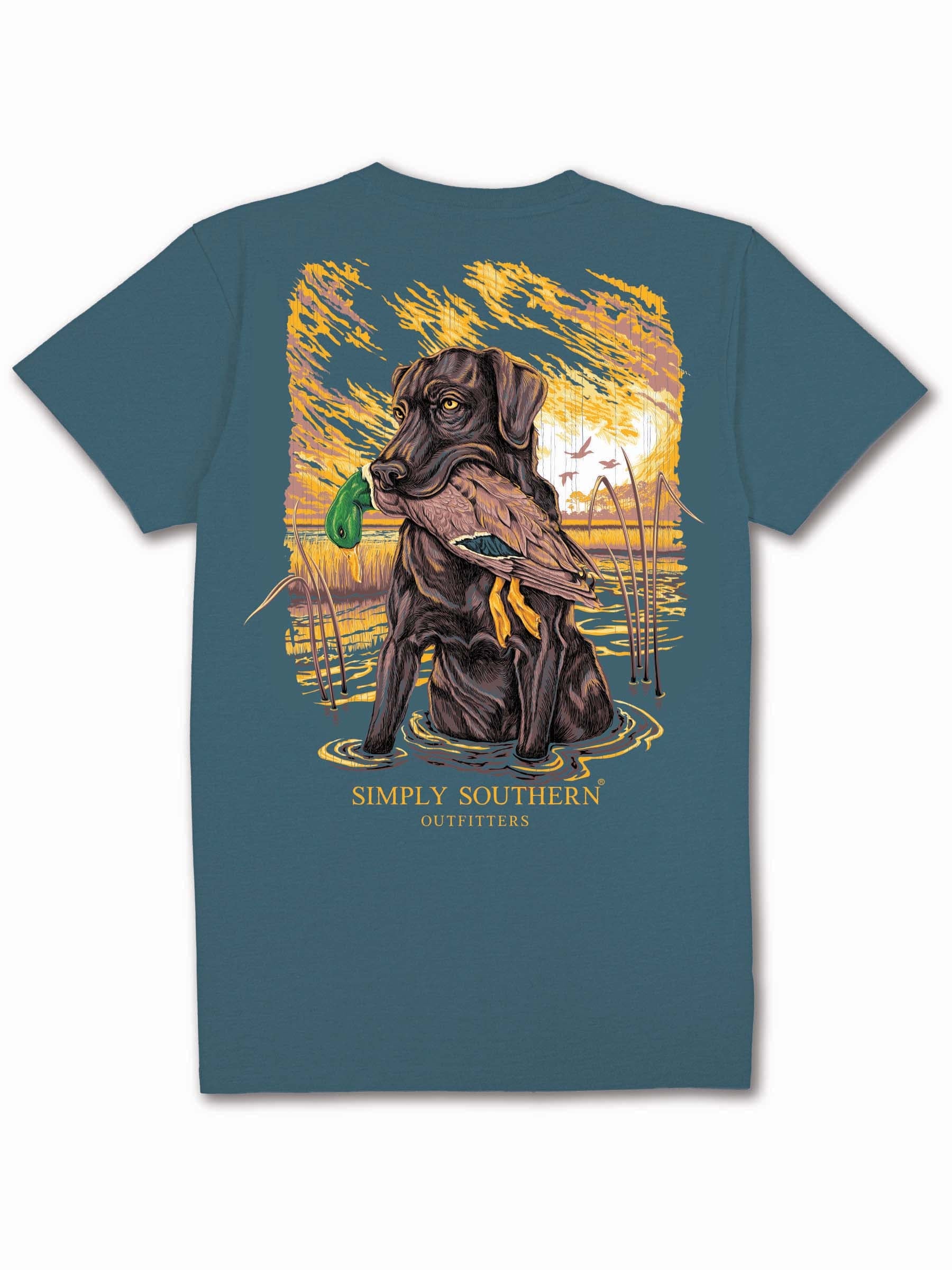 Simply Southern Duck Dog Comet - Adult & Kids T-Shirts, Sweatshirts & Hoodies apparel design preview 2