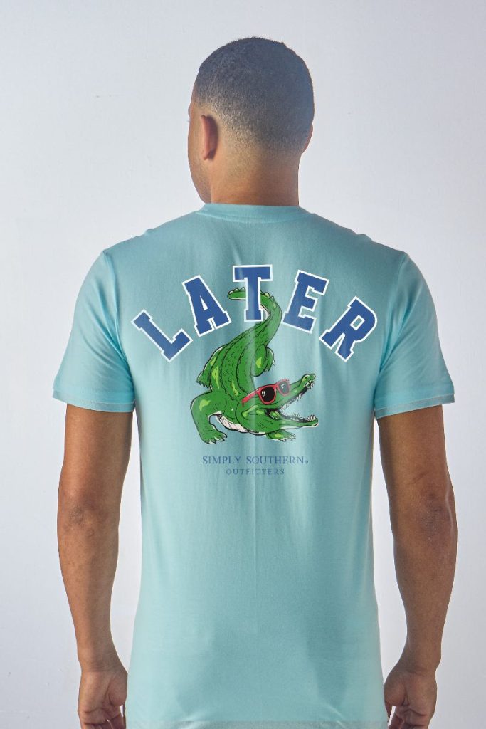 Simply Southern Later Gator - Adult & Kids T-Shirts, Sweatshirts & Hoodies apparel design preview 1