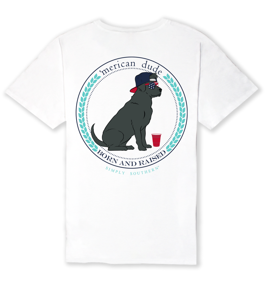 Simply Southern Merican Dude Logo Dog - Adult & Kids T-Shirts, Sweatshirts & Hoodies apparel design preview 2