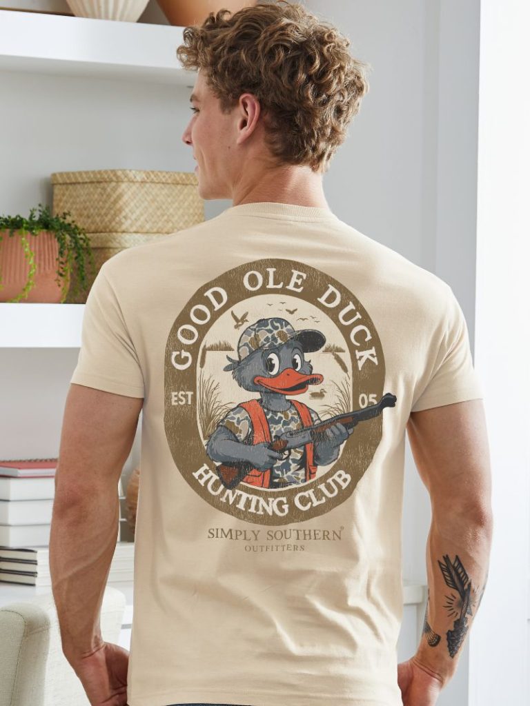 Simply Southern Good Ole Duck - Adult & Kids T-Shirts, Sweatshirts & Hoodies apparel design preview 1