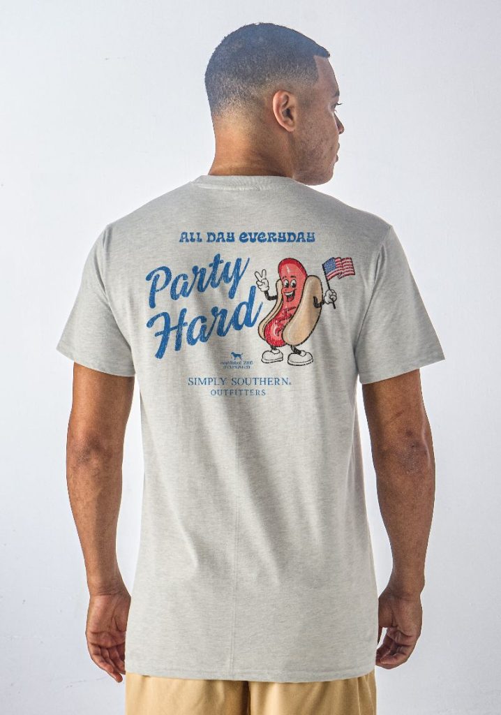 Simply Southern Party Hard - Adult & Kids T-Shirts, Sweatshirts & Hoodies apparel design preview 2