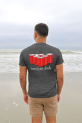 Simply Southern Merican Dude Red Cup - Adult & Kids T-Shirts, Sweatshirts & Hoodies apparel design preview 1