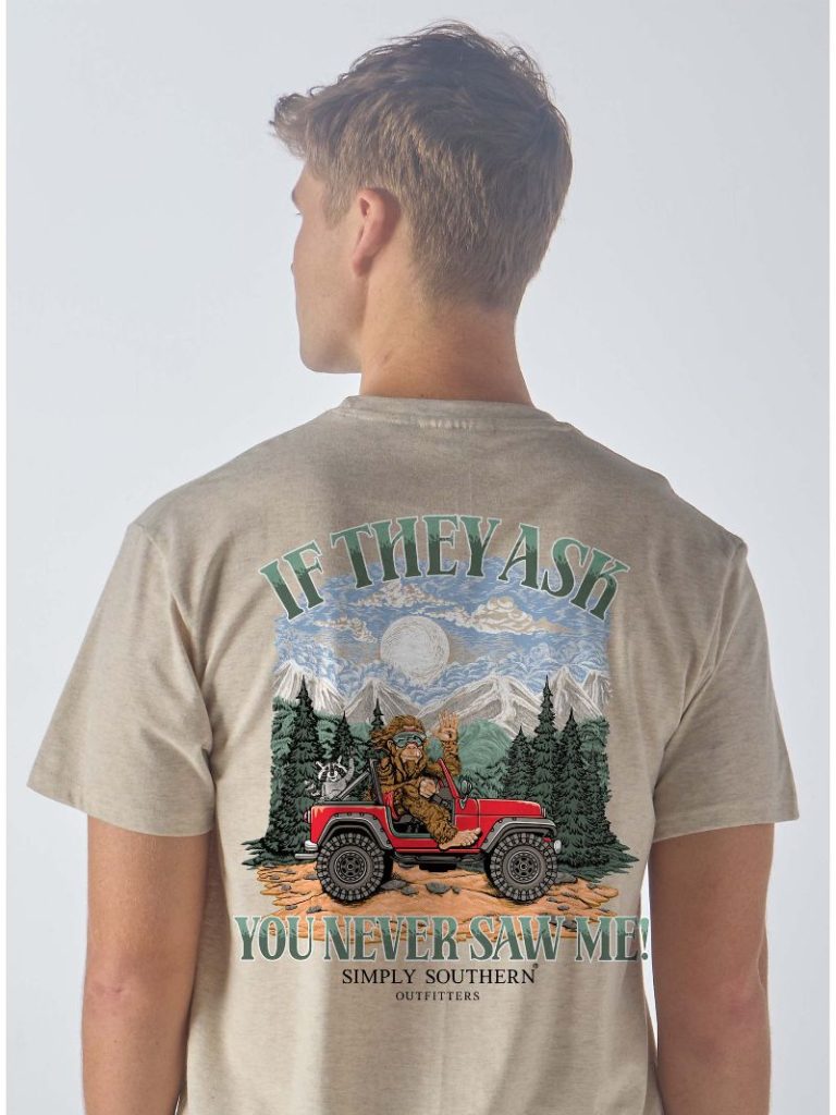 Simply Southern Raccoon Sasquatch - Adult & Kids T-Shirts, Sweatshirts & Hoodies apparel design preview 2