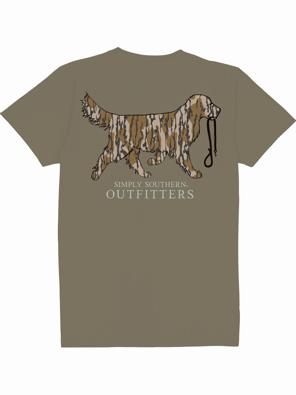 Simply Southern Tree Camo Dog - Adult & Kids T-Shirts, Sweatshirts & Hoodies apparel design preview 2