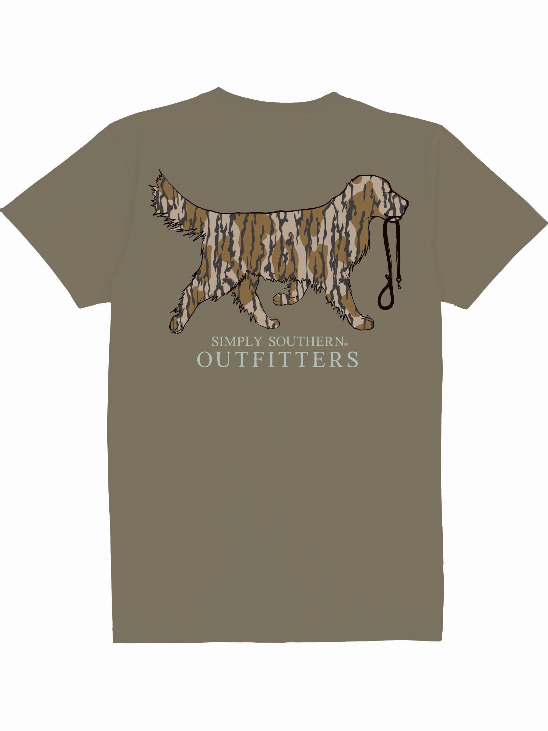 Simply Southern Tree Camo Dog - Adult & Kids T-Shirts, Sweatshirts & Hoodies apparel design preview 2