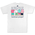 Merican Proper Southern Classic Gents Pigment Dyed - Adult & Kids T-Shirts, Sweatshirts & Hoodies apparel design preview 1