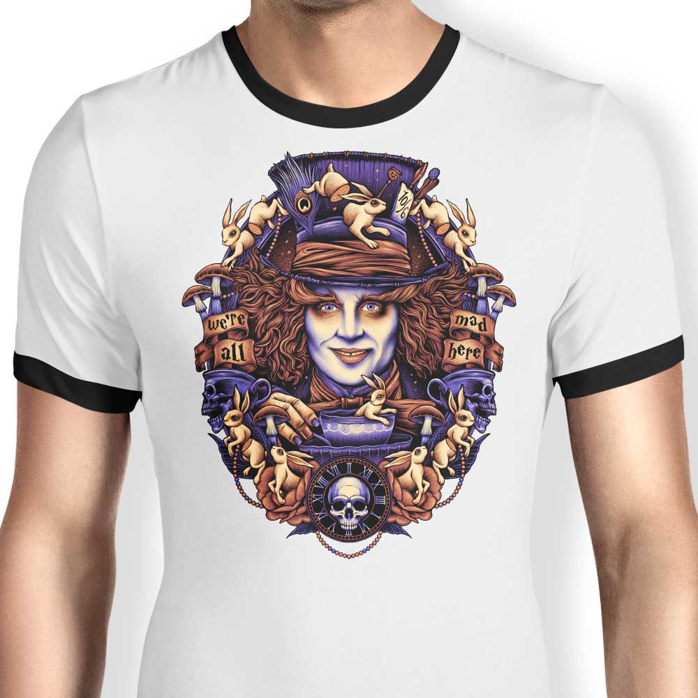 Mad for Hats Ringer - Adult & Kids T-Shirts, Sweatshirts & Hoodies apparel design preview 1