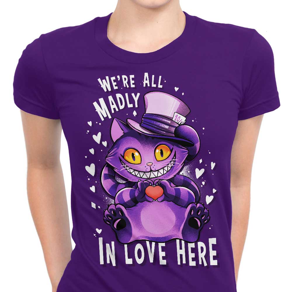 Madly in Love Women's Apparel - Adult & Kids T-Shirts, Sweatshirts & Hoodies apparel design preview 1