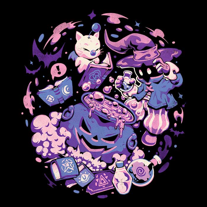 Mage Spell Men's Apparel - Adult & Kids T-Shirts, Sweatshirts & Hoodies apparel design preview 2
