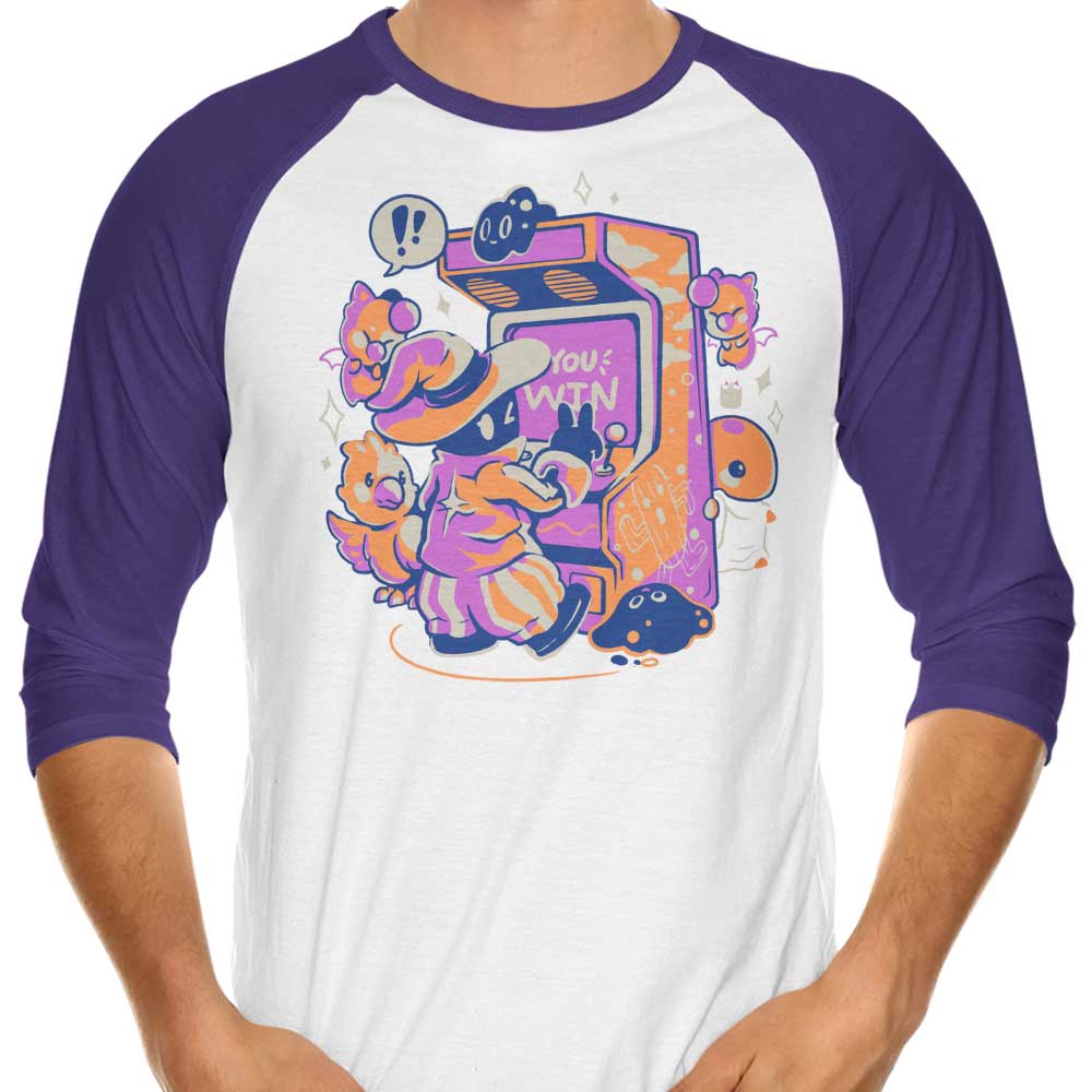 Magic Arcade 3/4 Sleeve Raglan - Adult & Kids T-Shirts, Sweatshirts & Hoodies apparel design preview 1