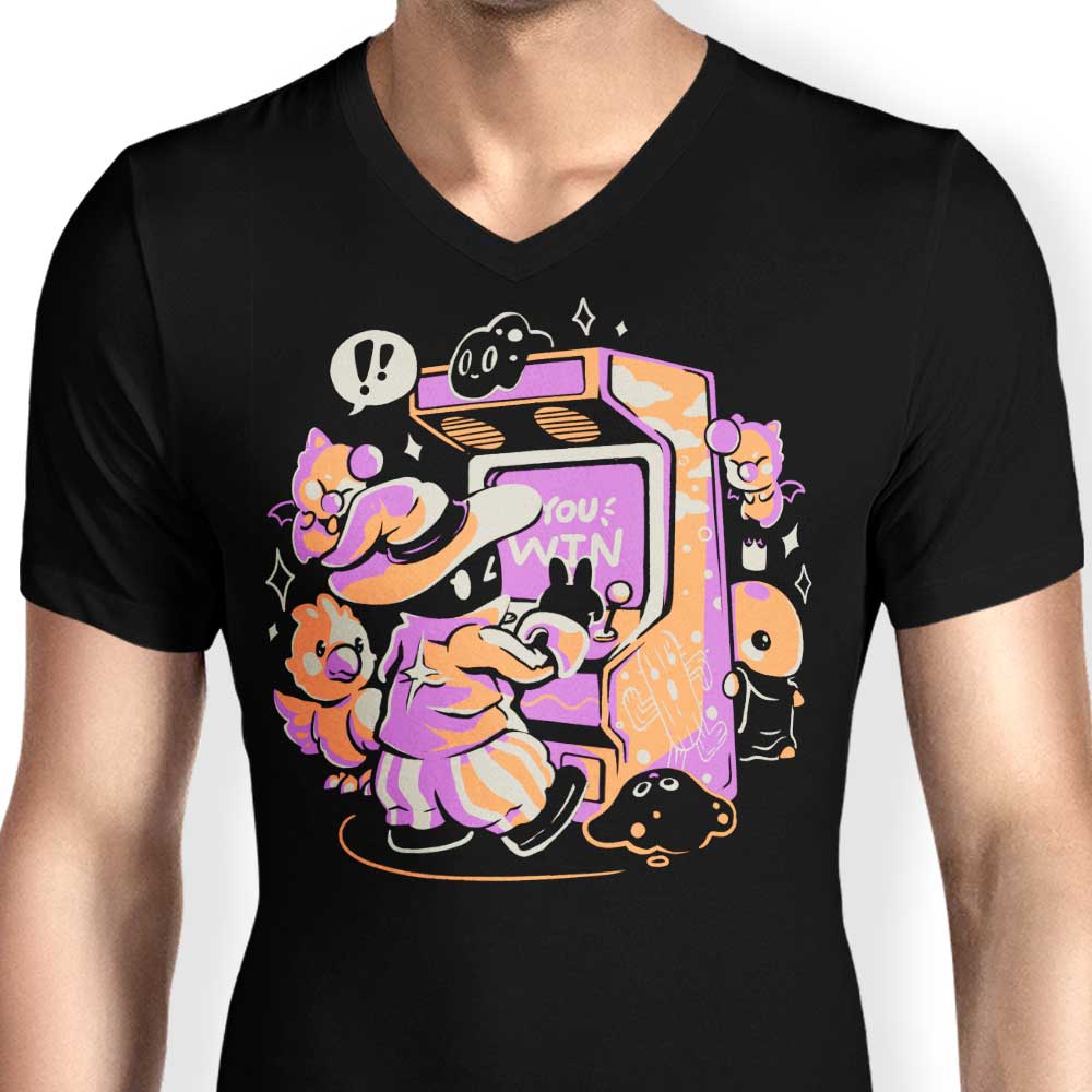 Magic Arcade Men's V-Neck - Adult & Kids T-Shirts, Sweatshirts & Hoodies apparel design preview 2