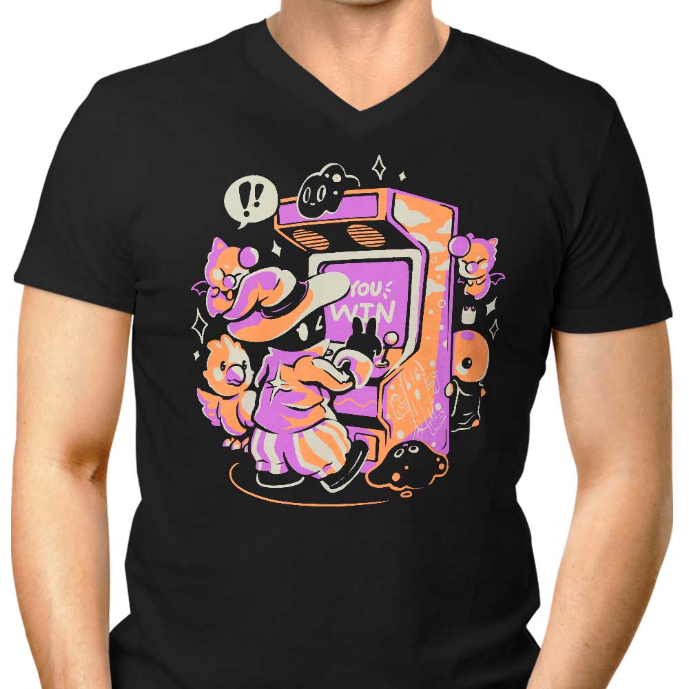 Magic Arcade Men's V-Neck - Adult & Kids T-Shirts, Sweatshirts & Hoodies apparel design preview 1