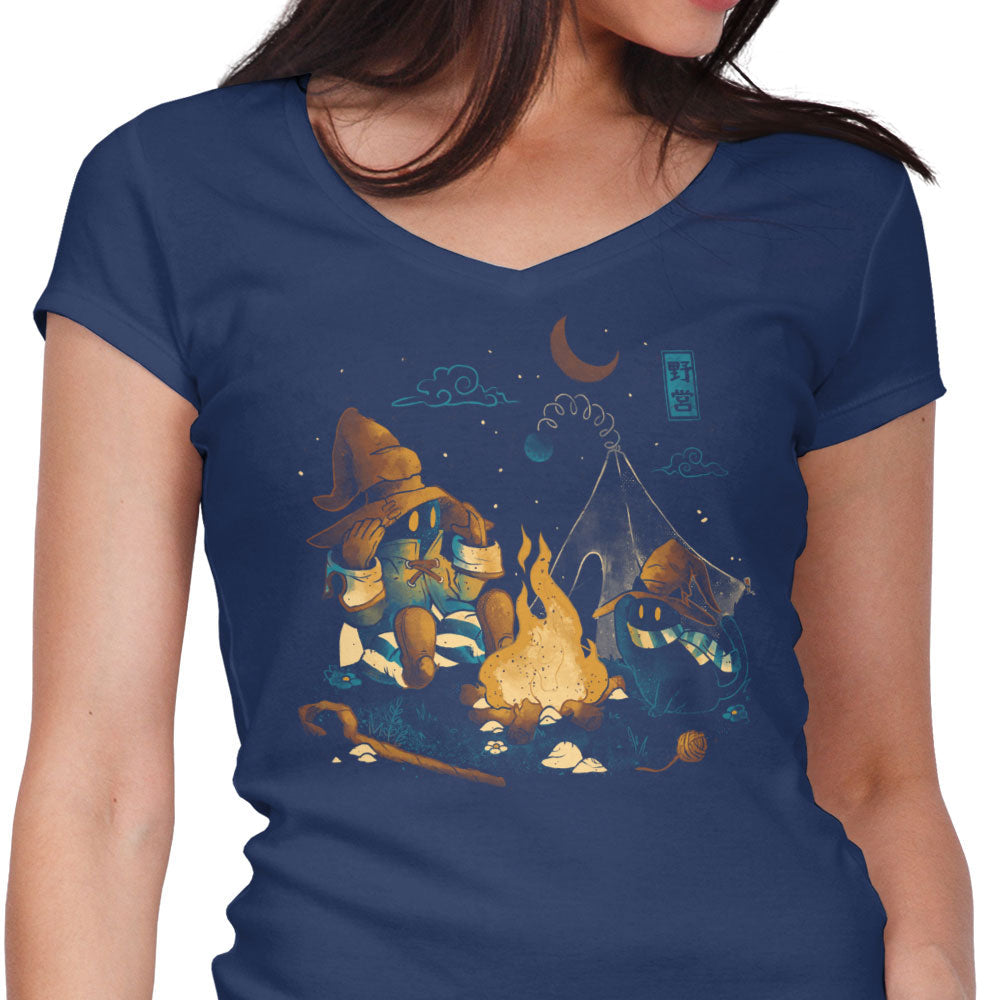 Magic Camp Women's V-Neck - Adult & Kids T-Shirts, Sweatshirts & Hoodies apparel design preview 1