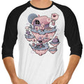 Magic Ranch 3/4 Sleeve Raglan - Adult & Kids T-Shirts, Sweatshirts & Hoodies apparel design preview 1