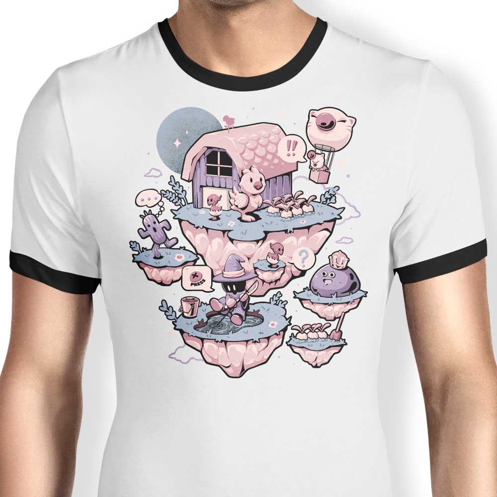 Magic Ranch Ringer - Adult & Kids T-Shirts, Sweatshirts & Hoodies apparel design preview 1