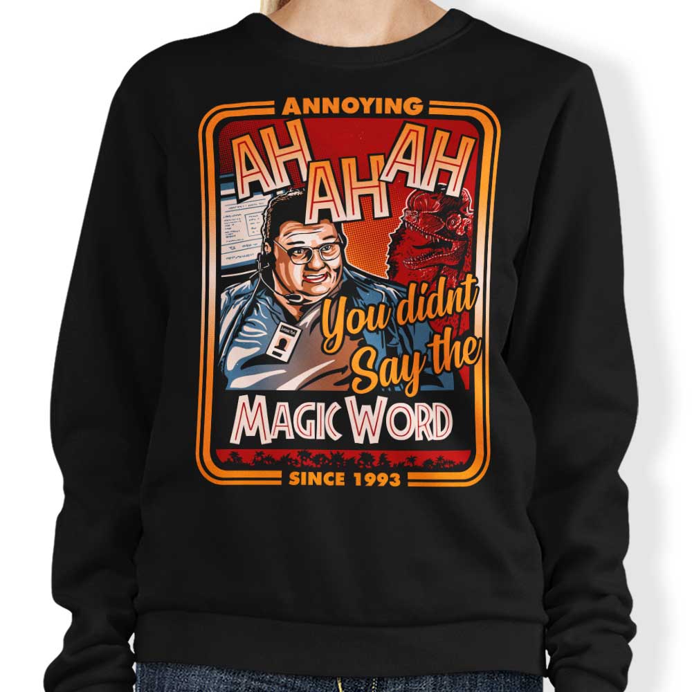 Magic Word - Adult & Kids T-Shirts, Sweatshirts & Hoodies apparel design preview 1