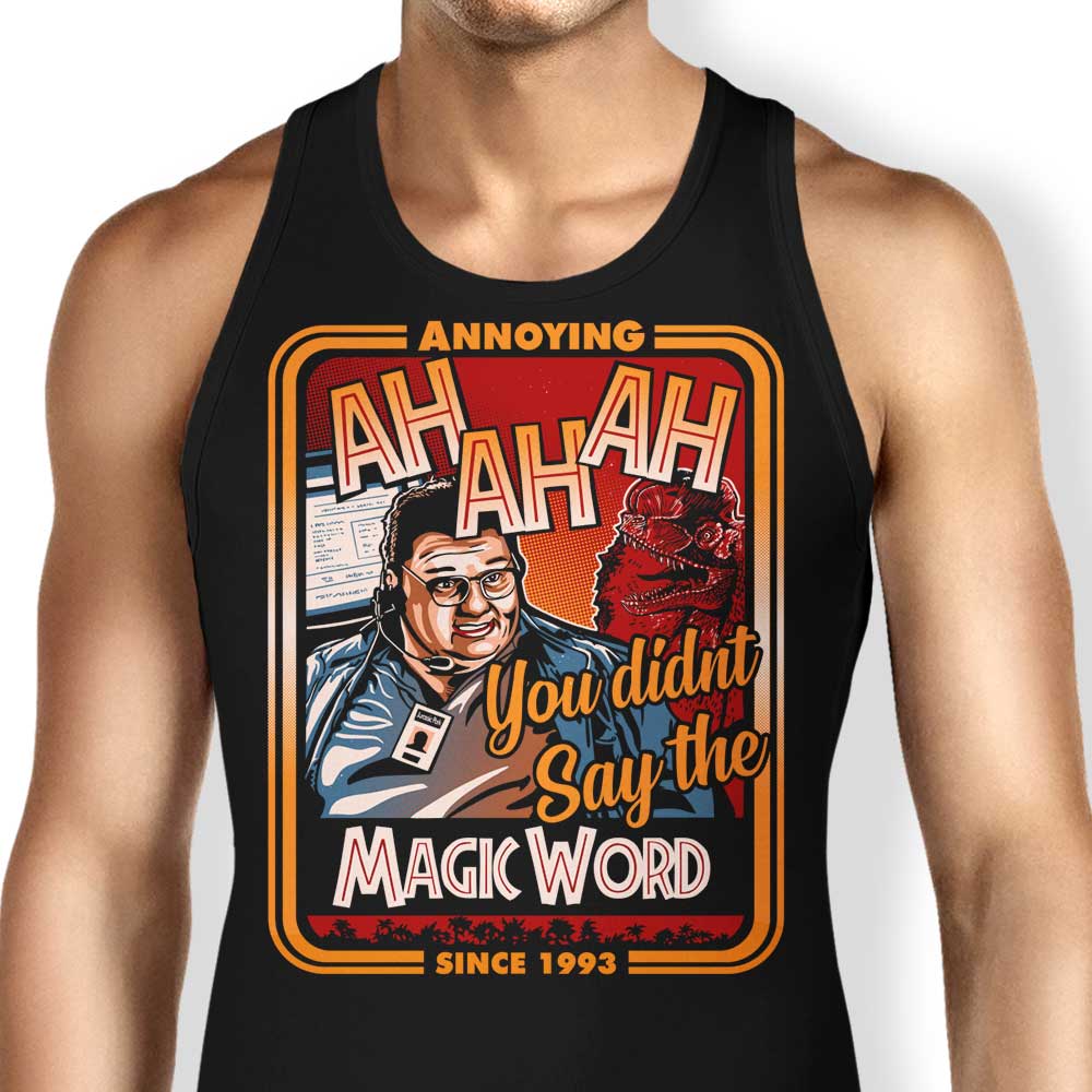 Magic Word Tank Top - Adult & Kids T-Shirts, Sweatshirts & Hoodies apparel design preview 1