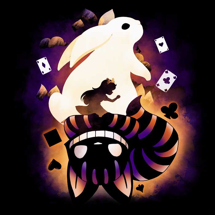 Magical Rabbit - Adult & Kids T-Shirts, Sweatshirts & Hoodies apparel design preview 2