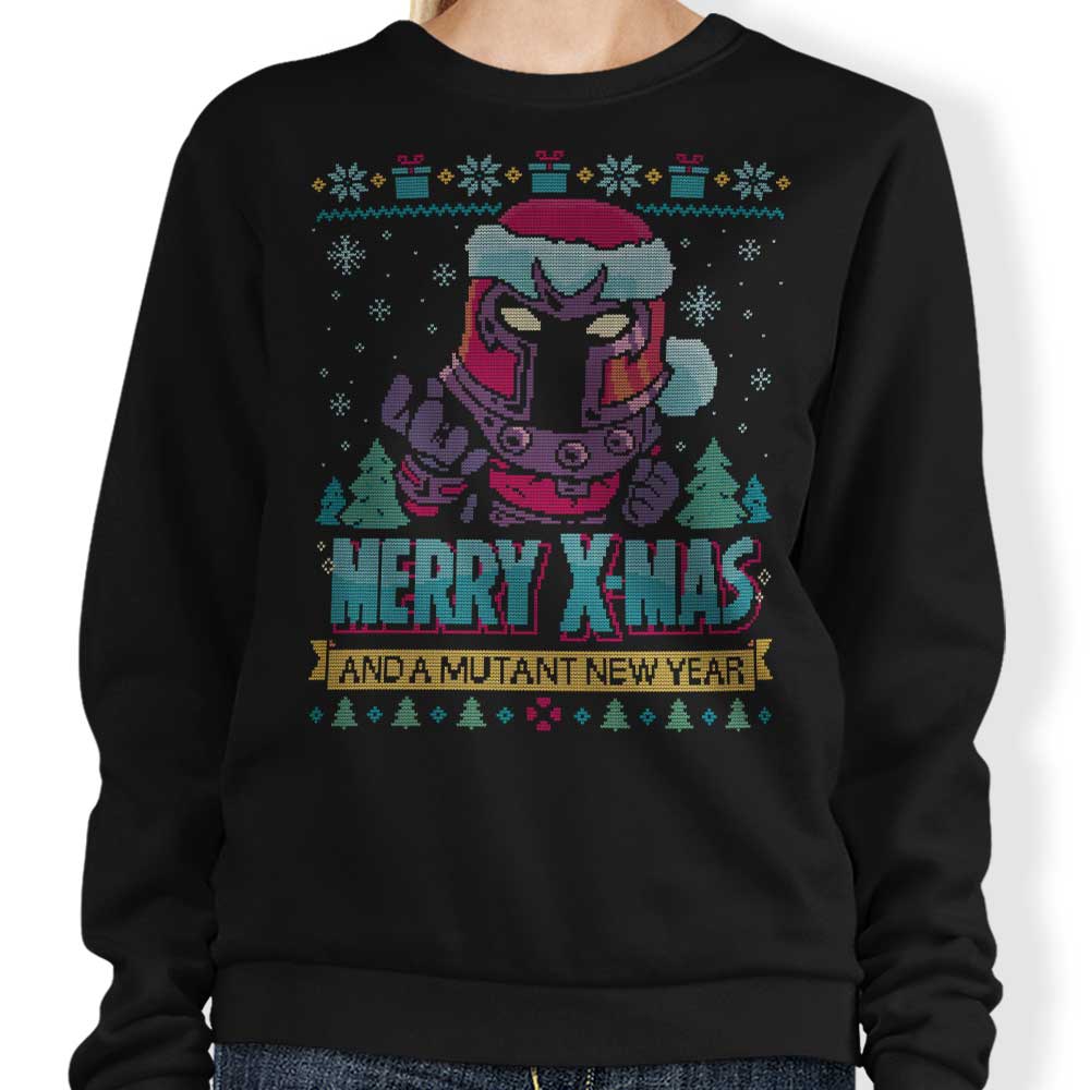 Magnetic Xmas - Adult & Kids T-Shirts, Sweatshirts & Hoodies apparel design preview 1