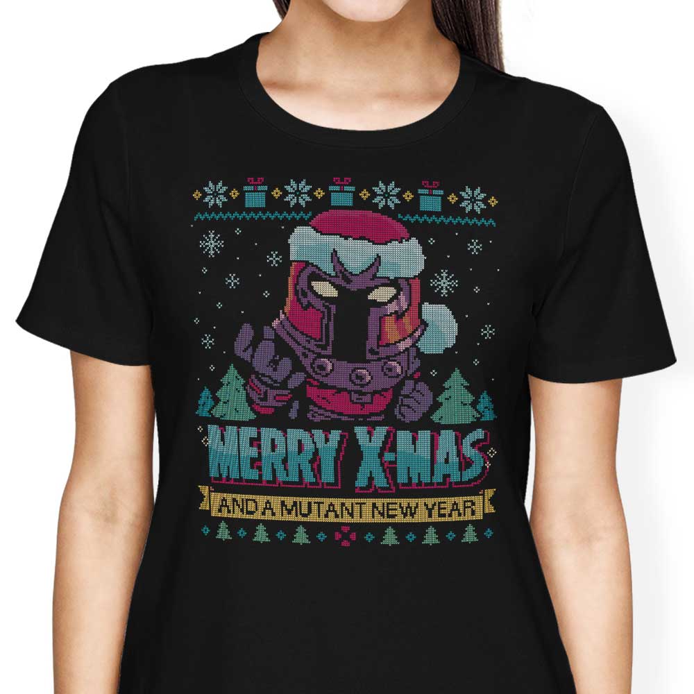 Magnetic Xmas Women's Apparel - Adult & Kids T-Shirts, Sweatshirts & Hoodies apparel design preview 1