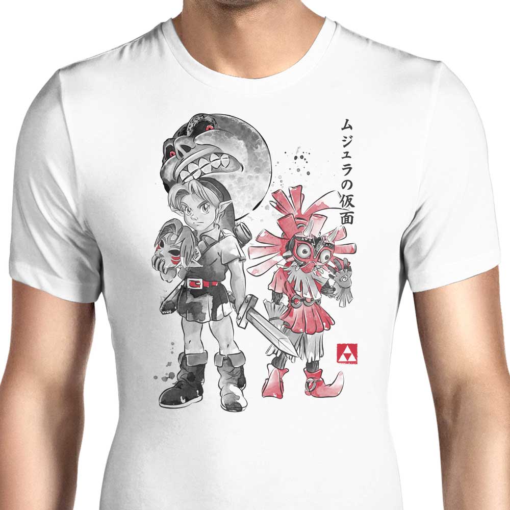 Majora's Sumi-e Men's Apparel - Adult & Kids T-Shirts, Sweatshirts & Hoodies apparel design preview 1