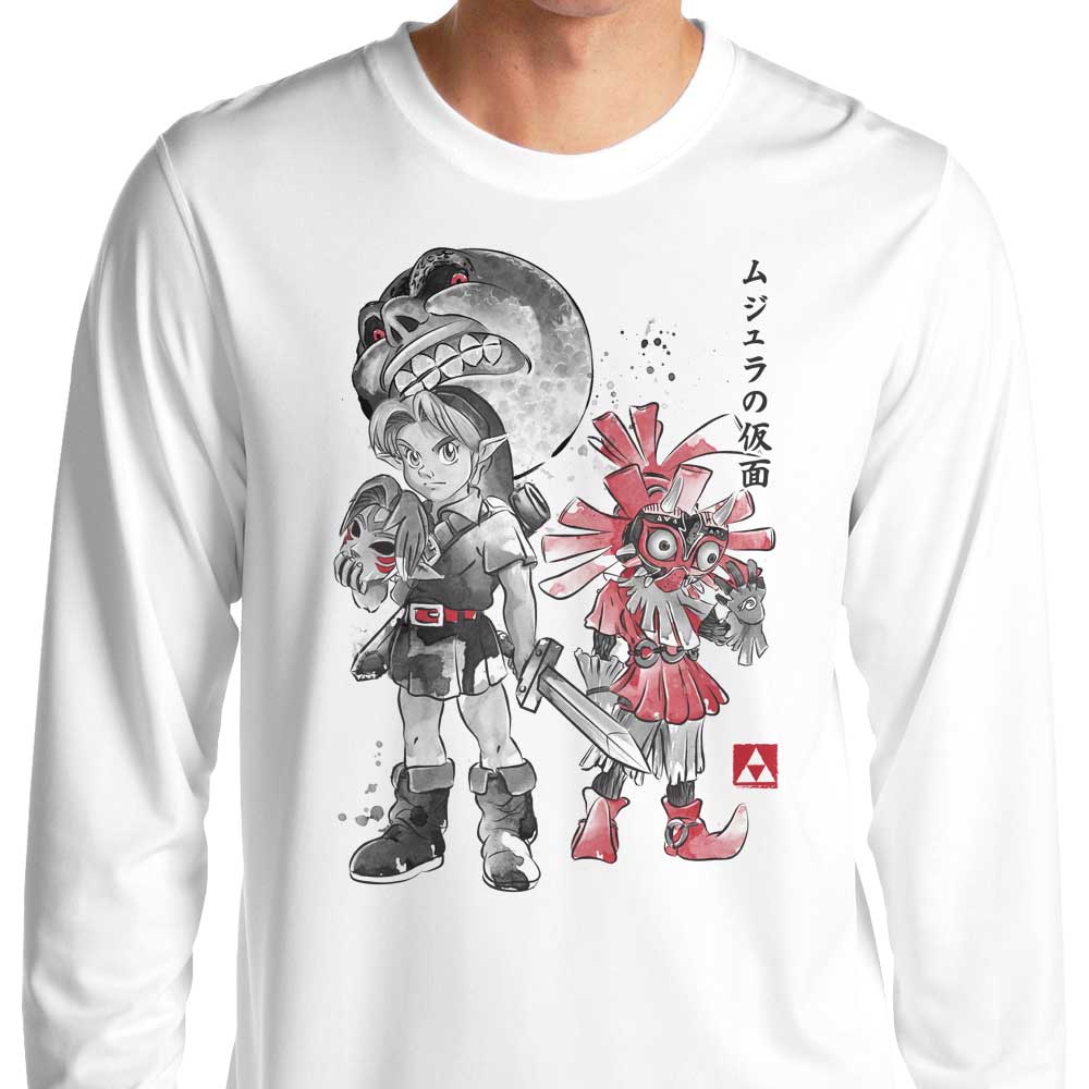 Majora's Sumi-e - Adult & Kids T-Shirts, Sweatshirts & Hoodies apparel design preview 1