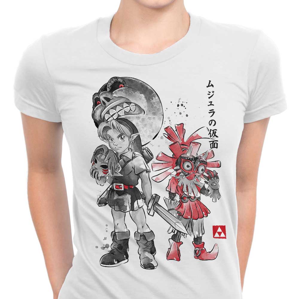 Majora's Sumi-e Women's Apparel - Adult & Kids T-Shirts, Sweatshirts & Hoodies apparel design preview 1