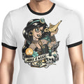 Make a Wish Ringer - Adult & Kids T-Shirts, Sweatshirts & Hoodies apparel design preview 1
