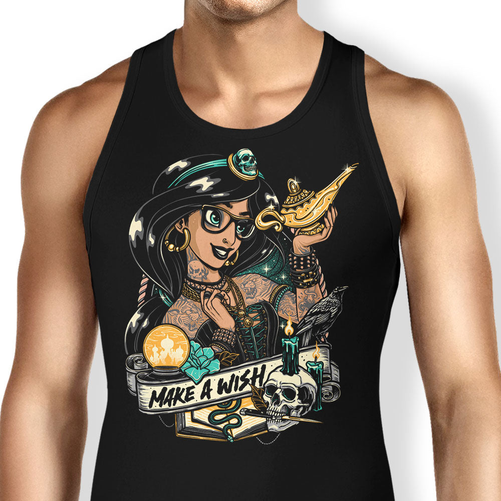 Make a Wish Tank Top - Adult & Kids T-Shirts, Sweatshirts & Hoodies apparel design preview 1