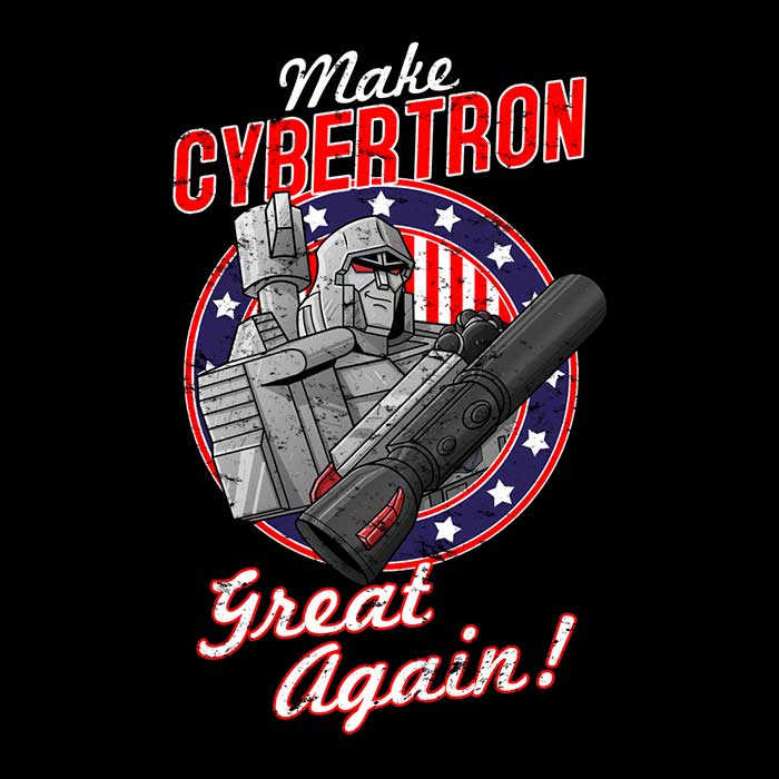 Make Cybertron Great Again - Adult & Kids T-Shirts, Sweatshirts & Hoodies apparel design preview 2