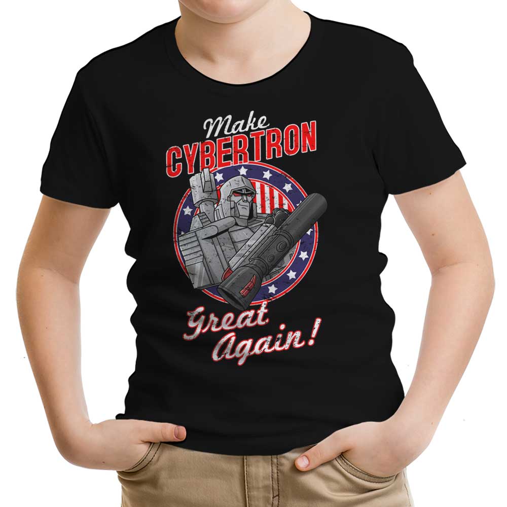 Make Cybertron Great Again Youth Apparel - Adult & Kids T-Shirts, Sweatshirts & Hoodies apparel design preview 1