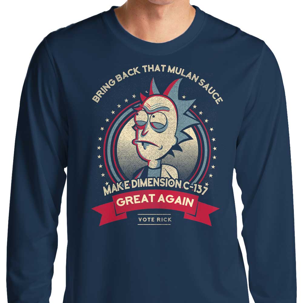 Make Dimension C-137 Great Again - Adult & Kids T-Shirts, Sweatshirts & Hoodies apparel design preview 1