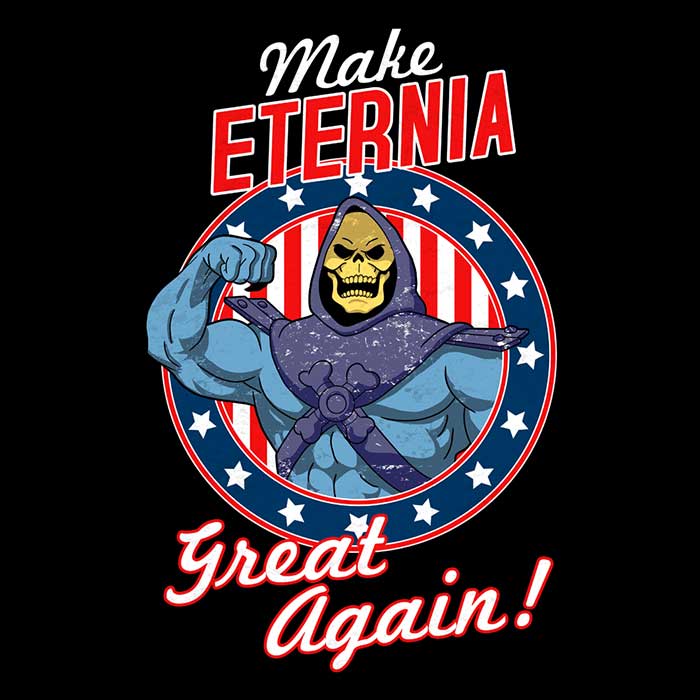 Make Eternia Great Again Coasters - Adult & Kids T-Shirts, Sweatshirts & Hoodies apparel design preview 1