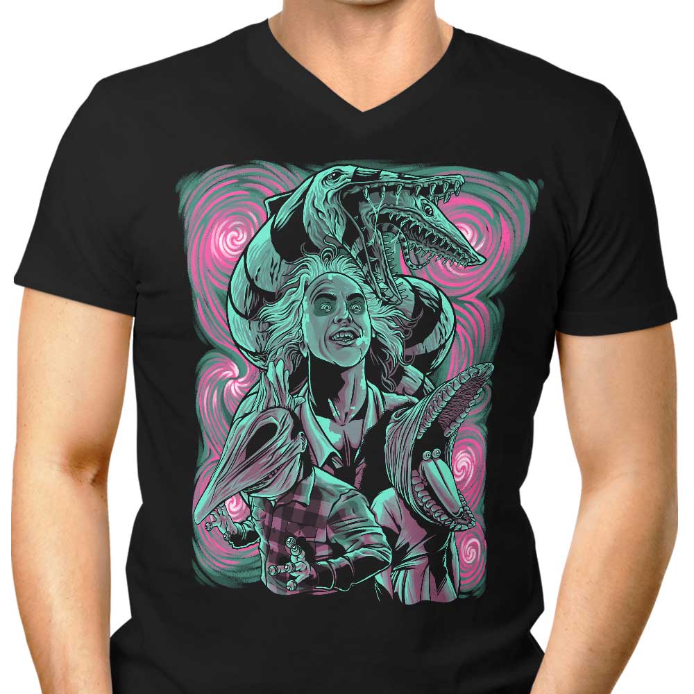 Make My Millennium Men's V-Neck - Adult & Kids T-Shirts, Sweatshirts & Hoodies apparel design preview 1