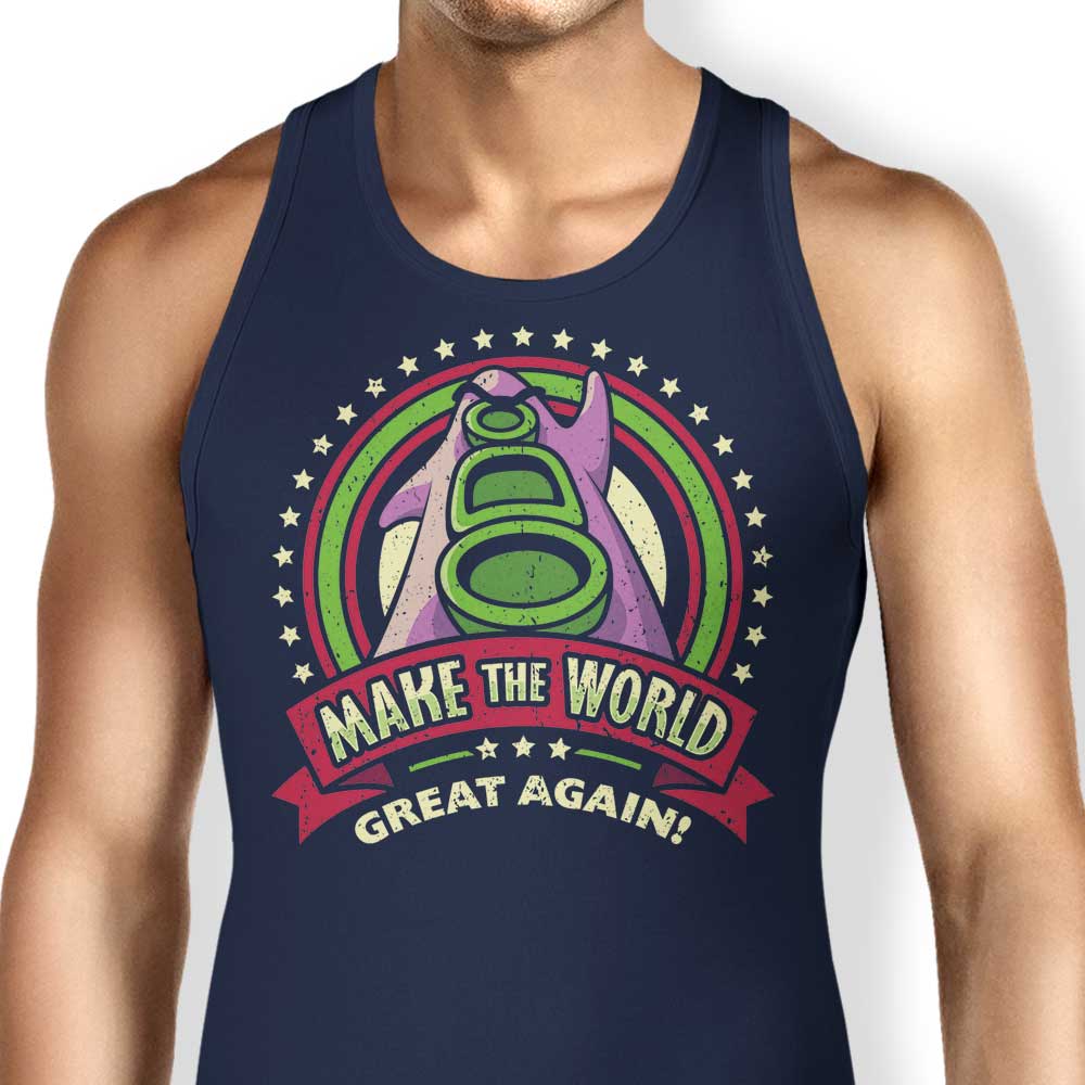 Make the World Great Again Tank Top - Adult & Kids T-Shirts, Sweatshirts & Hoodies apparel design preview 1