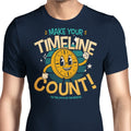 Make Your Timeline Count Men's Apparel - Adult & Kids T-Shirts, Sweatshirts & Hoodies apparel design preview 1