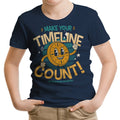 Make Your Timeline Count Youth Apparel - Adult & Kids T-Shirts, Sweatshirts & Hoodies apparel design preview 1