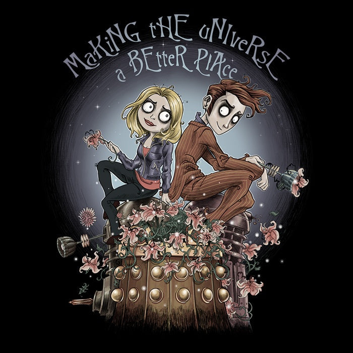 Making the Universe a Better Place - Adult & Kids T-Shirts, Sweatshirts & Hoodies apparel design preview 2