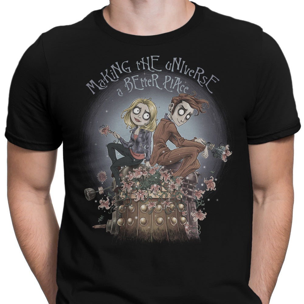 Making the Universe a Better Place Men's Apparel - Adult & Kids T-Shirts, Sweatshirts & Hoodies apparel design preview 2