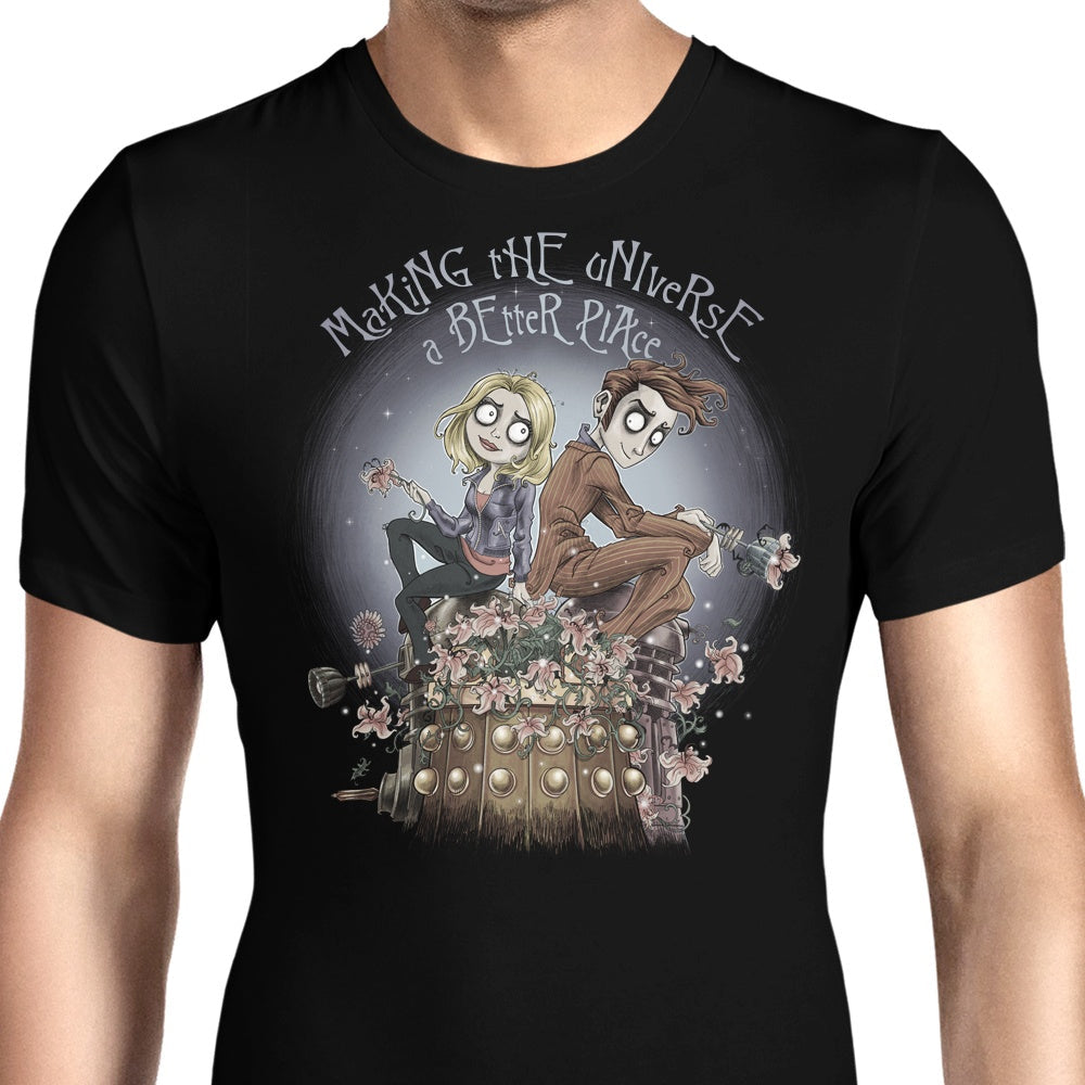 Making the Universe a Better Place Men's Apparel - Adult & Kids T-Shirts, Sweatshirts & Hoodies apparel design preview 1
