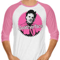 Malibu Chainsaw 3/4 Sleeve Raglan - Adult & Kids T-Shirts, Sweatshirts & Hoodies apparel design preview 1