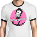 Malibu Chainsaw Ringer - Adult & Kids T-Shirts, Sweatshirts & Hoodies apparel design preview 1
