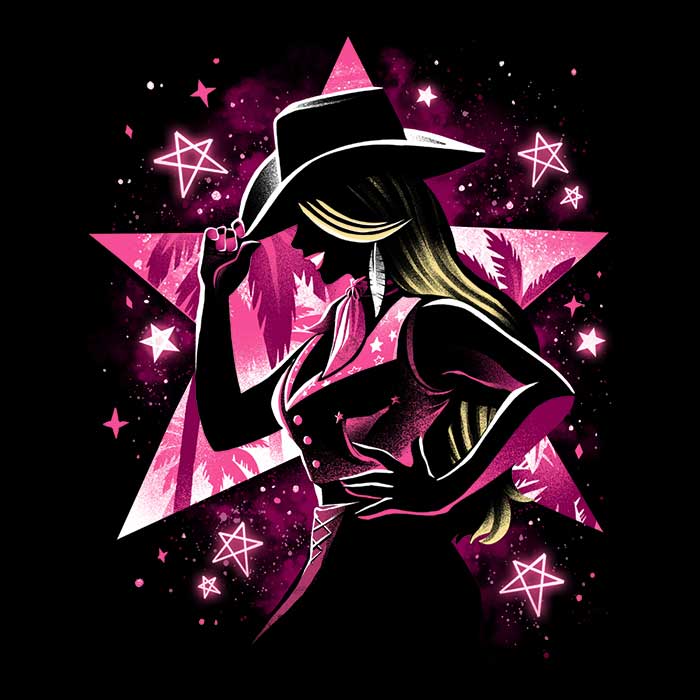 Malibu Cowgirl Men's Apparel - Adult & Kids T-Shirts, Sweatshirts & Hoodies apparel design preview 2
