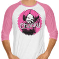Malibu Doll 3/4 Sleeve Raglan - Adult & Kids T-Shirts, Sweatshirts & Hoodies apparel design preview 1