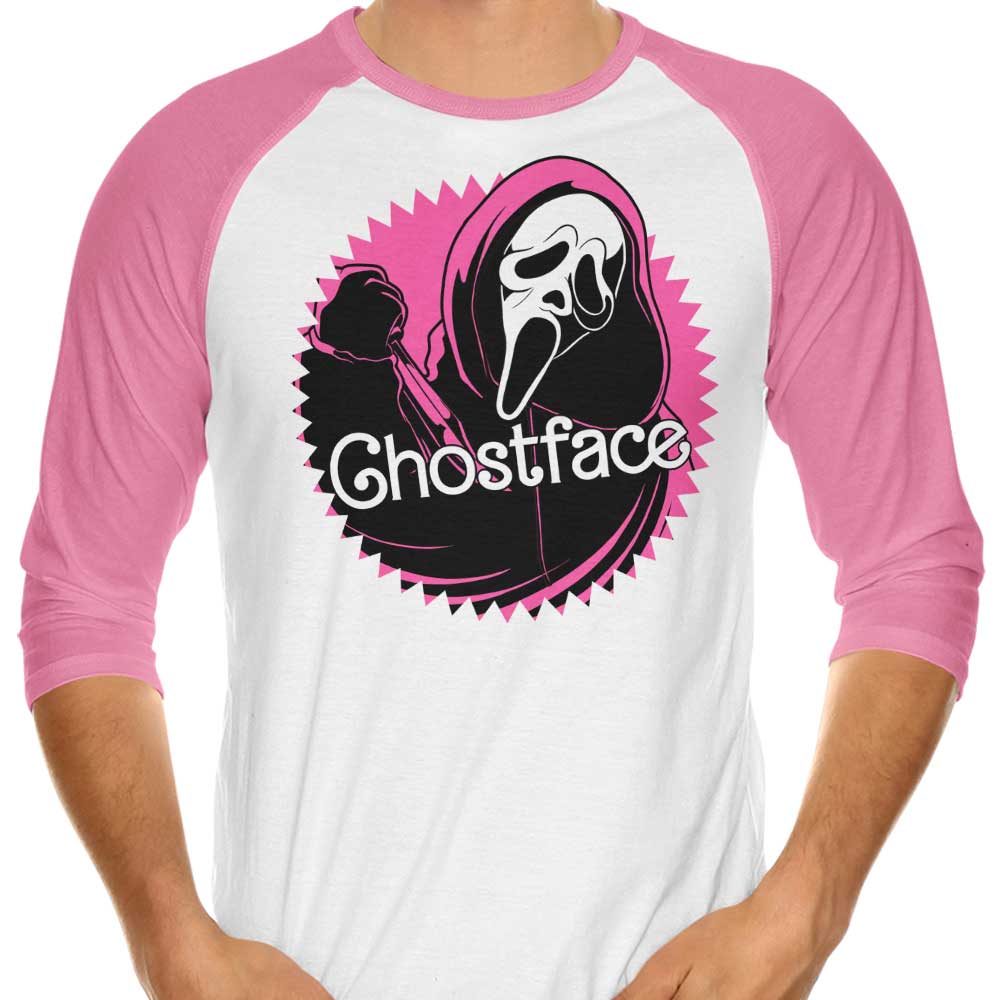 Malibu Ghost 3/4 Sleeve Raglan - Adult & Kids T-Shirts, Sweatshirts & Hoodies apparel design preview 1
