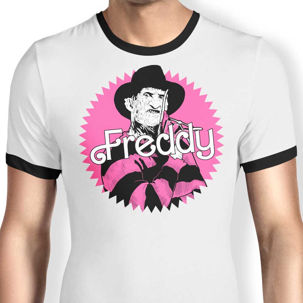 Malibu Nightmare Ringer - Adult & Kids T-Shirts, Sweatshirts & Hoodies apparel design preview 1