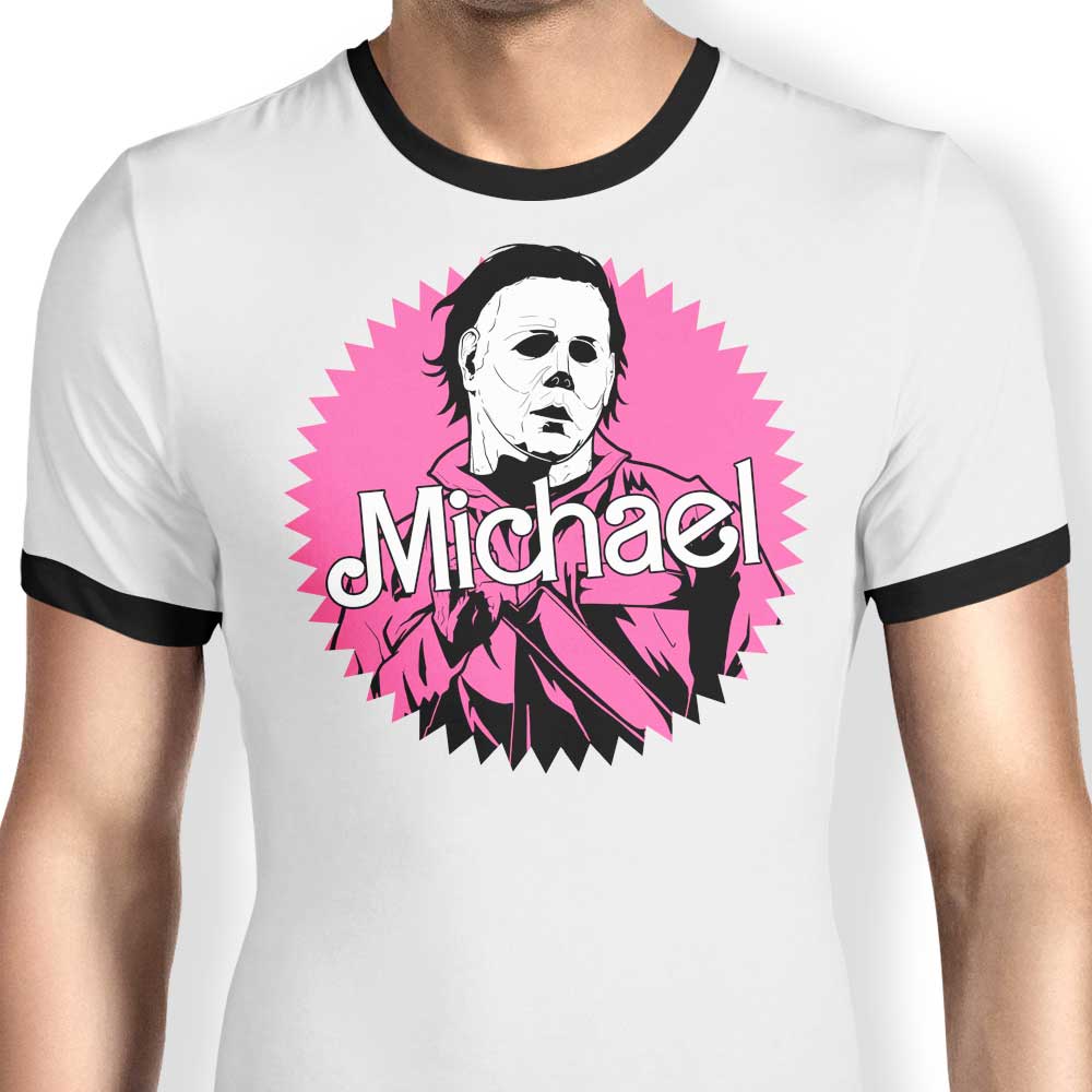 Malibu Slasher Ringer - Adult & Kids T-Shirts, Sweatshirts & Hoodies apparel design preview 1